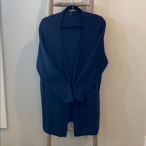Navy Cardigan Sweater